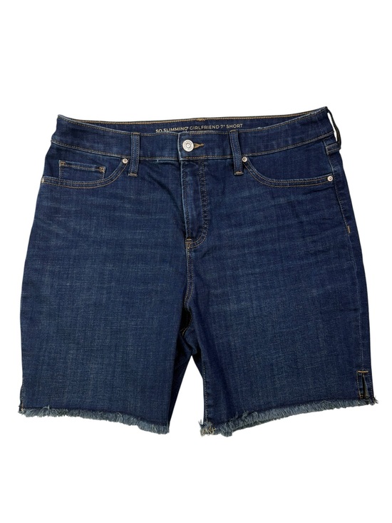 Chico's Pants - Chico’s Dark Wash So Slimming 7” Girlfriend Denim Shorts | Size 6